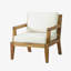 Northwich Acacia Outdoor Lounge Chair