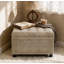 Repose-pieds de rangement carré capitonné 30 po-1746813124