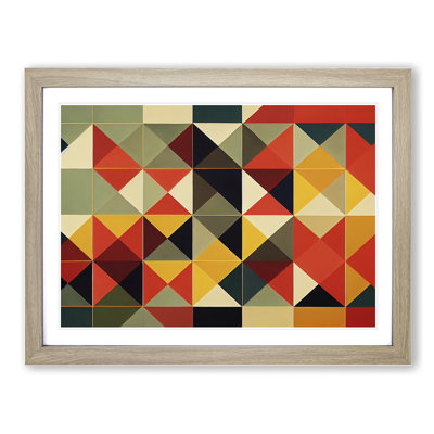 Impactful Abstract - Single Picture Frame Print