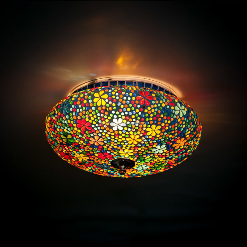 Chewning Glass Flush Mount