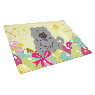 The Holiday Aisle Saroyan Glass Chow Chow Cutting Board