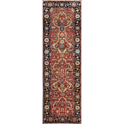 Handmade Wool Oriental Area Rug