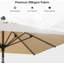 Parasol de table inclinable 78 po Market-99526534-139046450