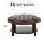Repose-pieds en faux cuir-446891636