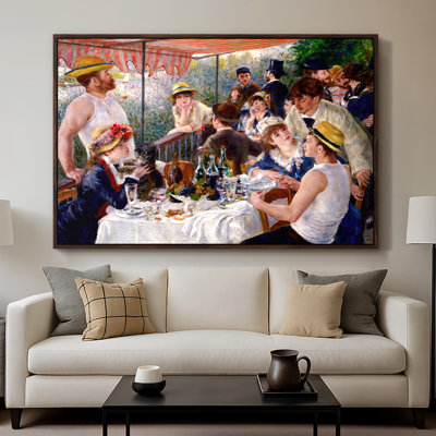 Luncheon of the Boating Party (Le Déjeuner des canotiers), 1880-1881-Pierre-Auguste Renoir-Framed Gallery Wrapped Canvas