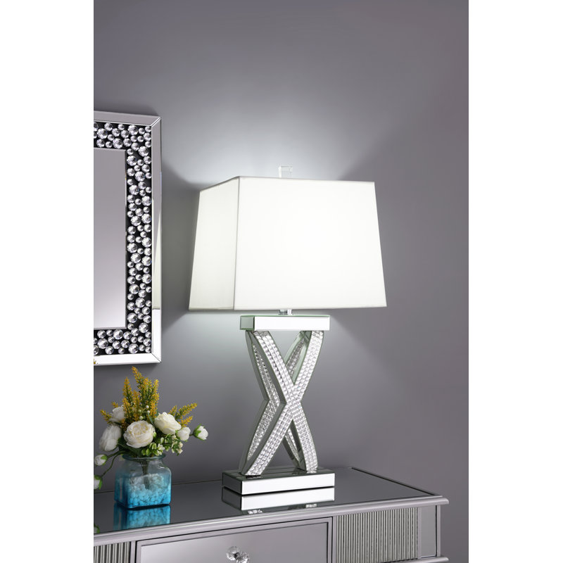 Lampe de table en acrylique 31 pouces