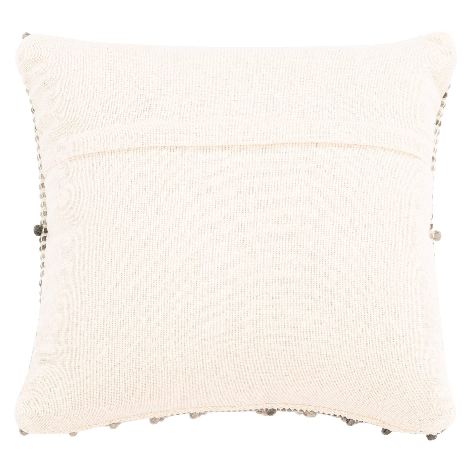 Cait 20" x 20" Embroidered Throw Pillow, Grey