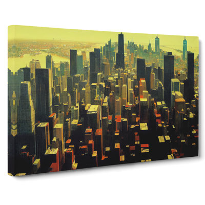 Skyline New York City - Wrapped Canvas