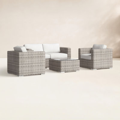 Estes 4-Person Sunbrella® Patio Seating Group