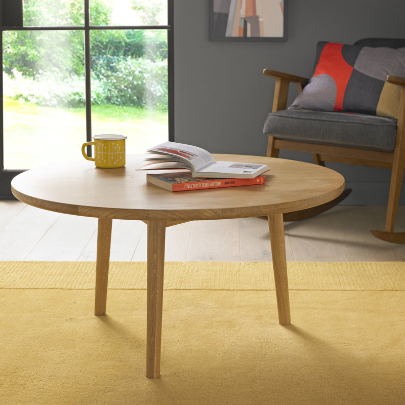 Abdiel Solid Wood Four Leg Coffee Table