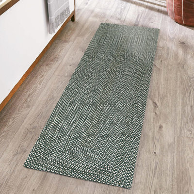  Tweed Braided Jute Rug