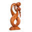 Gwytha 12 Sculpture en bois faite à la main Statue abstraite fabriquée à la main toujours vôtre cadeau Art décoratif Figurine décorative décorative sculptée à la main