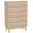Framlingham Vanegas 5-drawers Dresser Organizer Wood Tall Chest Of Drawers