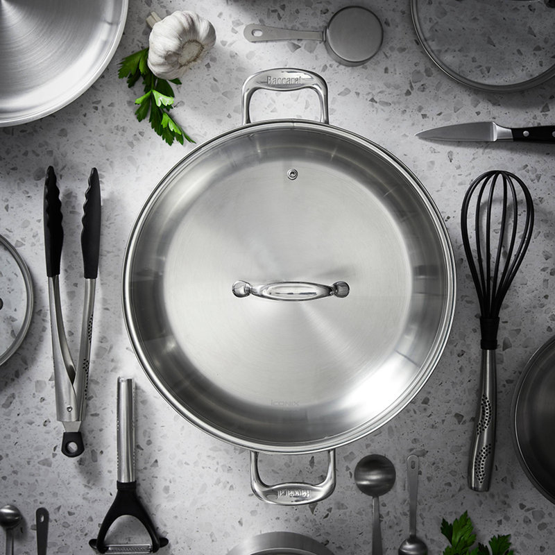 Cuisine::pro® iconiX® Chef Pan with Lid 12.5"
