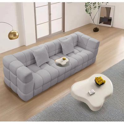 Canapé modulaire à accoudoirs carrés 105,5 po