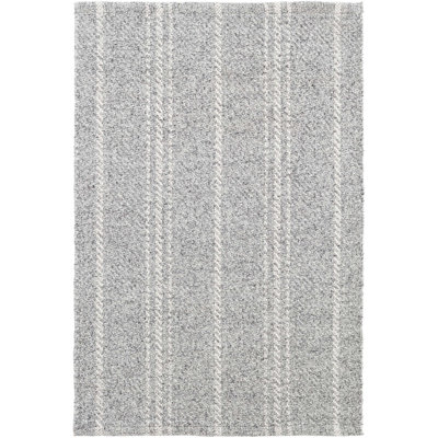 Melange Striped Handmade Handwoven Area Rug