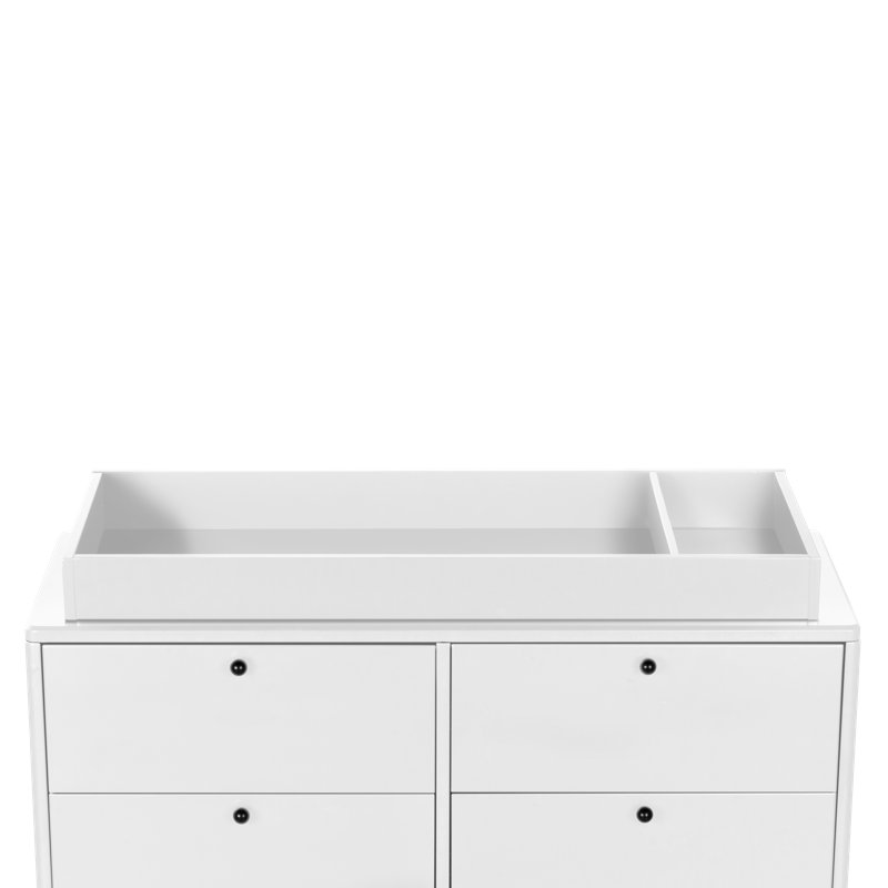Surmatelas Little Seeds, Blanc