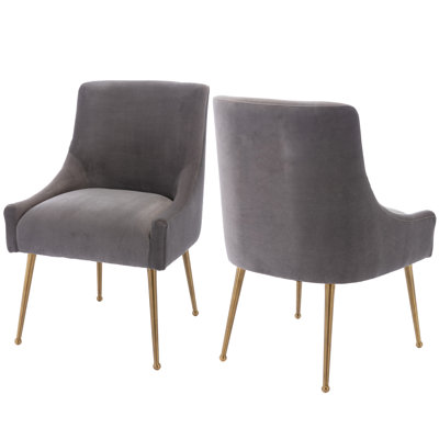Johileny Velvet Side Chair
