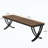 Dual Computer Desk with Industrial Style