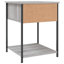 Allums 44cm W Iron Bedside Table-607737446-640343855