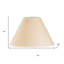 Abat-jour empire en papier kraft brun clair