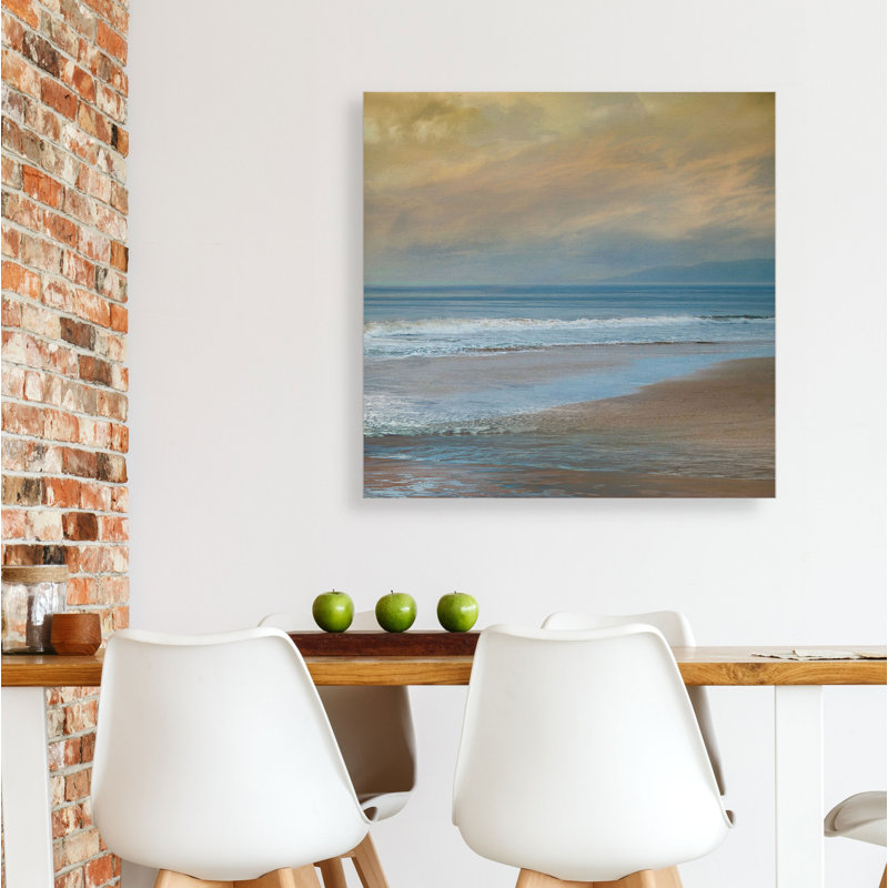 « golden breezes », peinture sur toile tendue, H 10 po x l 10 po x P 1,5 po
