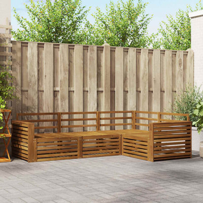 251.5cm Wide Patio Sectional Set