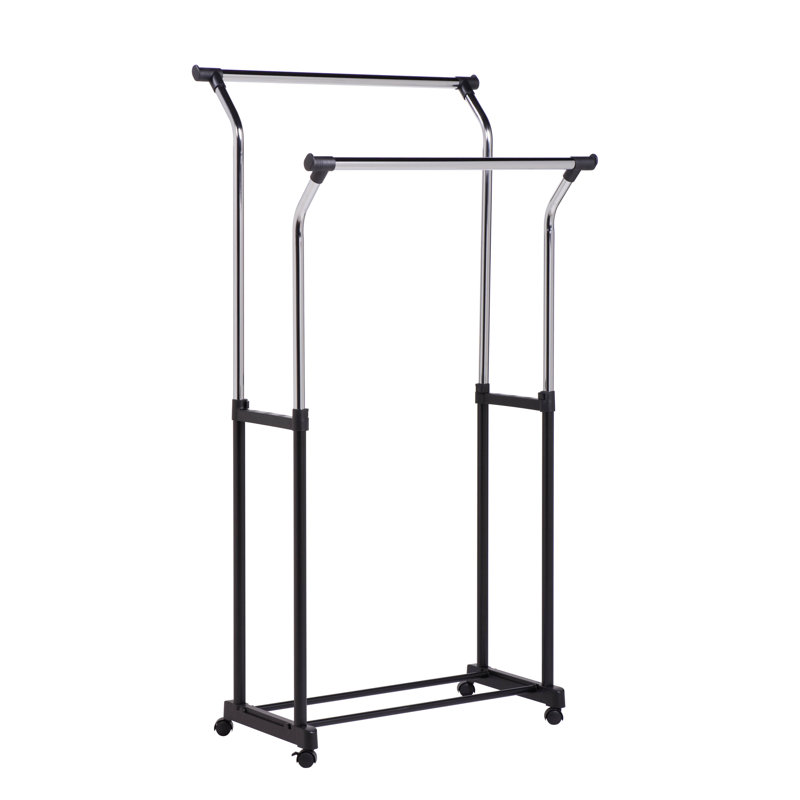 Belizaire 32.8 " Plastic Industrial Pipe Clothing Rack