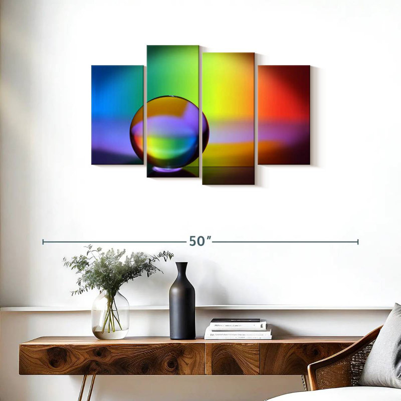 Sphère Avery Rainbow, H 22 po x l 36 po