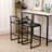 Comfortable and Stylish Bar Stool Set with Long-Lasting Materials for Diverse Settings