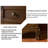 European-style antique bathroom cabinet