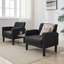 Faux Leather Armchair