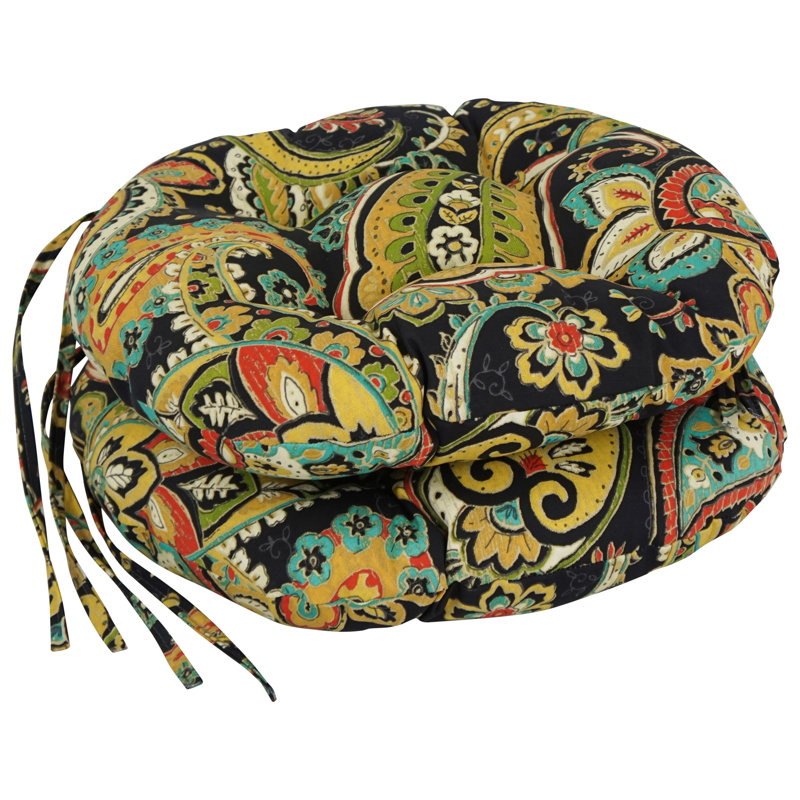 Outdoor 3.5'' Dining Chair Seat Cushion, Hadia Franco