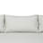 Outdoor Patio Sofa with Light Gray Cushion & Light Brown Rope, Acacia Wood Teak Finish, water resistant Fabric-129059855