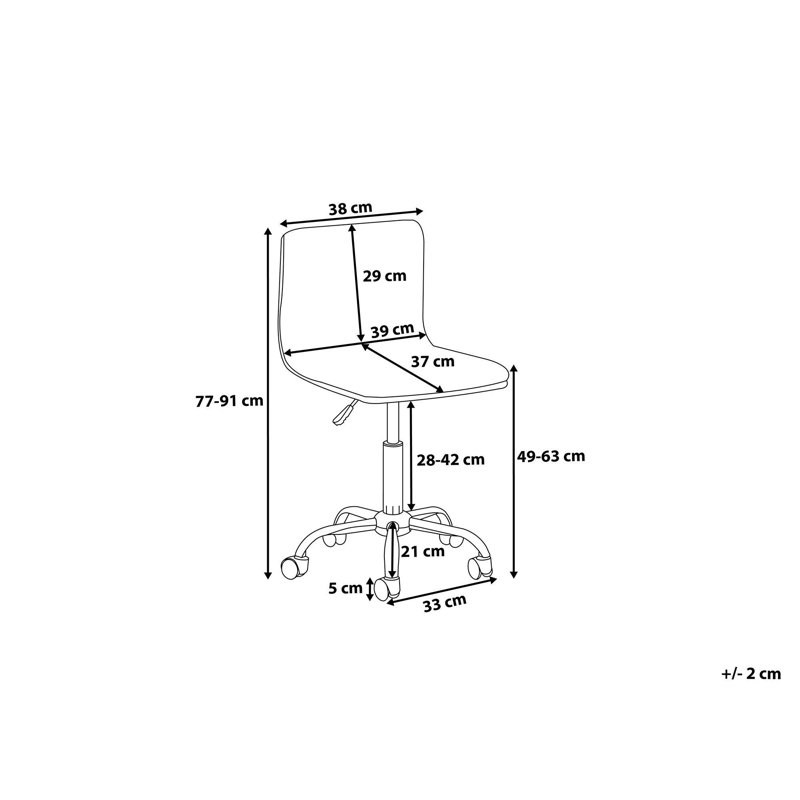 Hohman Office Chair, Beige