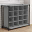 16 Pair Shoe Storage Cabinet