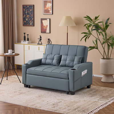 Canapé-lit rembourré convertible pour lit double