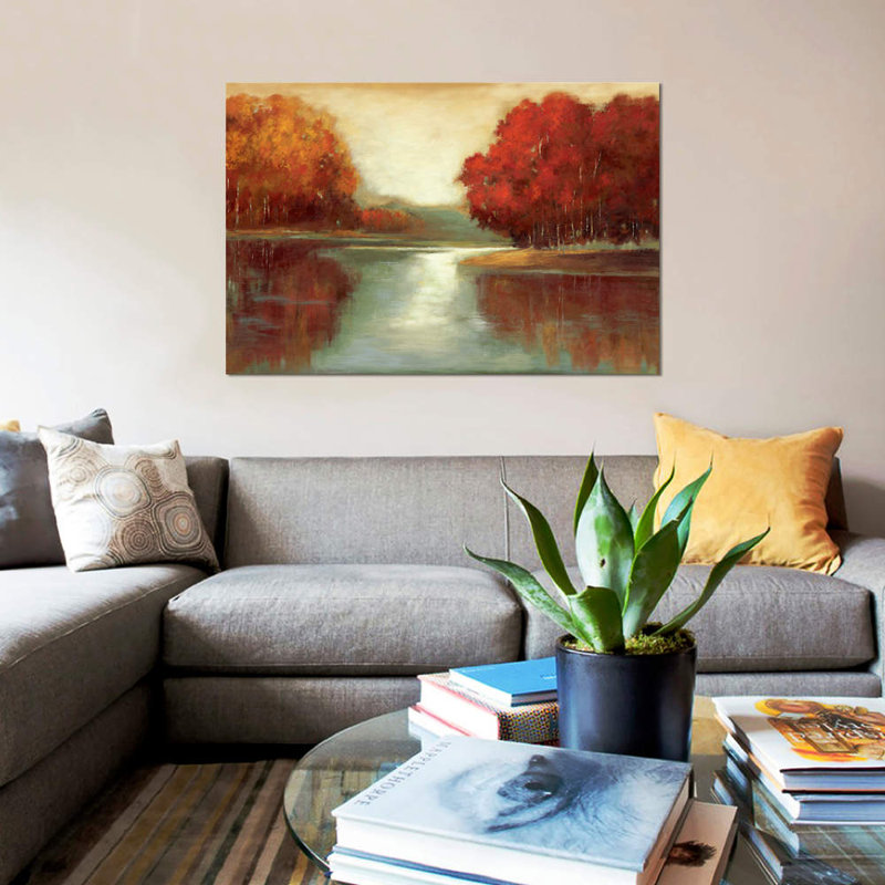 « vanille sky », impression sur toile, H 12 po x l 18 po x P 1,5 po