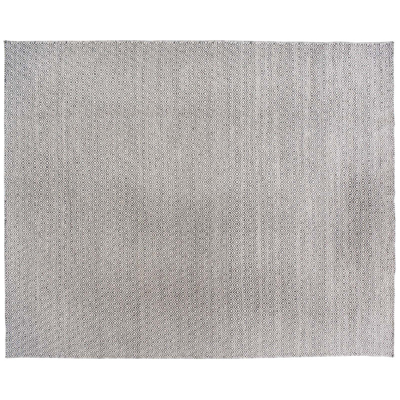 Hand Knotted Wool Geometric Area Rug