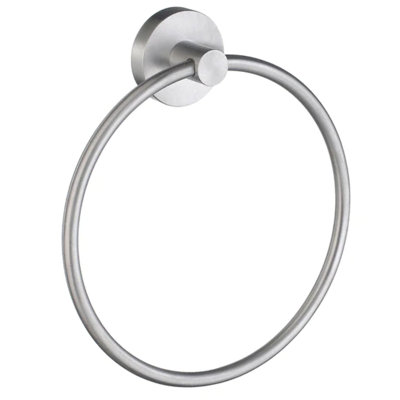 Wall mounted towel ring 