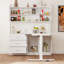 Liftable Dining Table Island With Pantry Cabinet