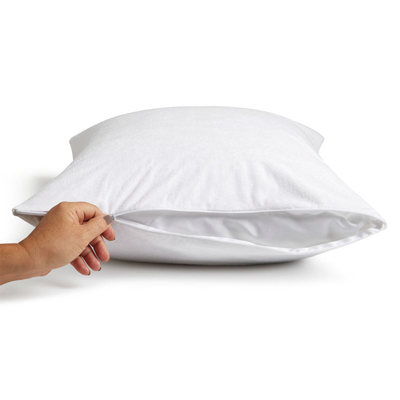 Cosy House Collection Luxury Zippered Pillow Protector - 100% Waterproof - Rayon Derived from Bamboo, King