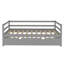 Lit plateforme simple avec lit gigogne-304594313