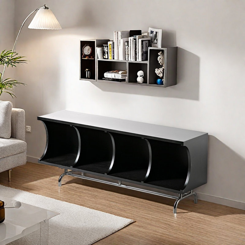 Belmar, 19.2"H x 47.6"W x 11.8"D, Black