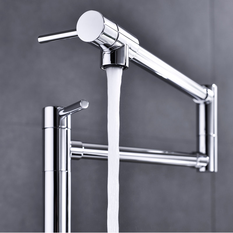 GAWEZA Kitchen Faucet, Chrome