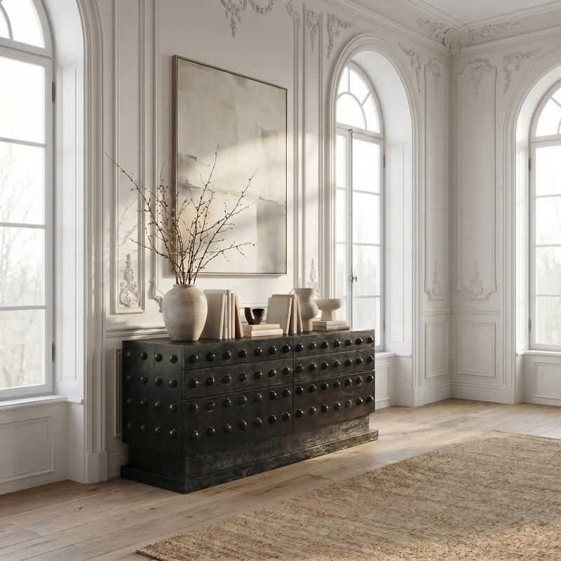 Didier 6 - Drawer Solid Wood Dresser