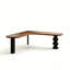 Bureau de coin moderne en L en pin massif-2025435540-2025435542