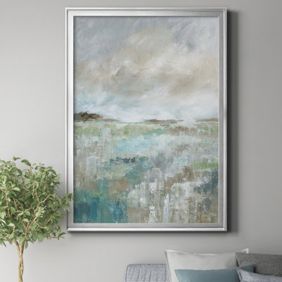Nan by J Paul - Single - Matted and Framed Under Acrylic Glass, Large Living Room Wall Art