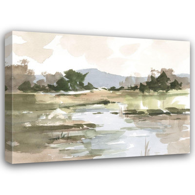  Harper, Ethan Gallery Wrapped Canvas Art Titled: Autumn Stream I