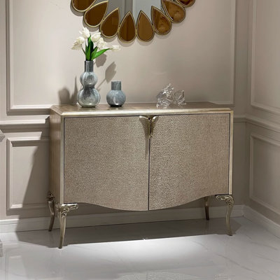 American Style Light Luxury Carved Sideboard